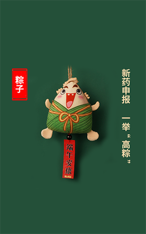 新药申报，一举高“粽”